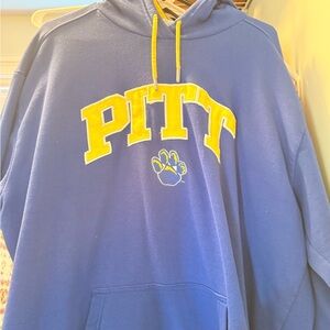 Champion Blue and Yellow Hoodie
